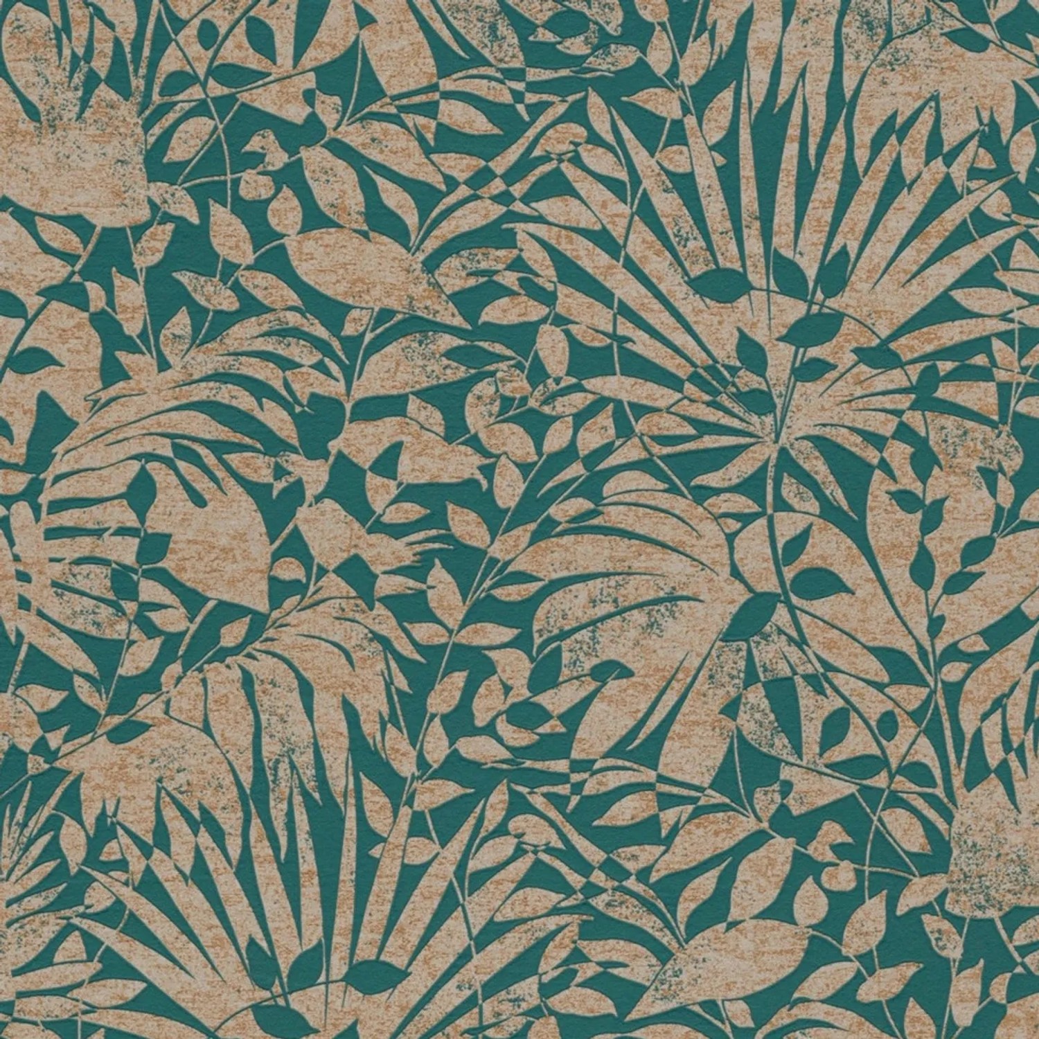 Tadessi Tapete Floral M1-No.4067 Vliestapete in Grün