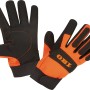 OBI Arbeitshandschuhe Größe 10, orange/schwarz, für Garten- und Heimwerkerarbeiten.