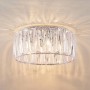Transparente Lindby Deckenlampe Sofia, 4-flammig, für Wohnzimmer. Moderne Deckenleuchte.