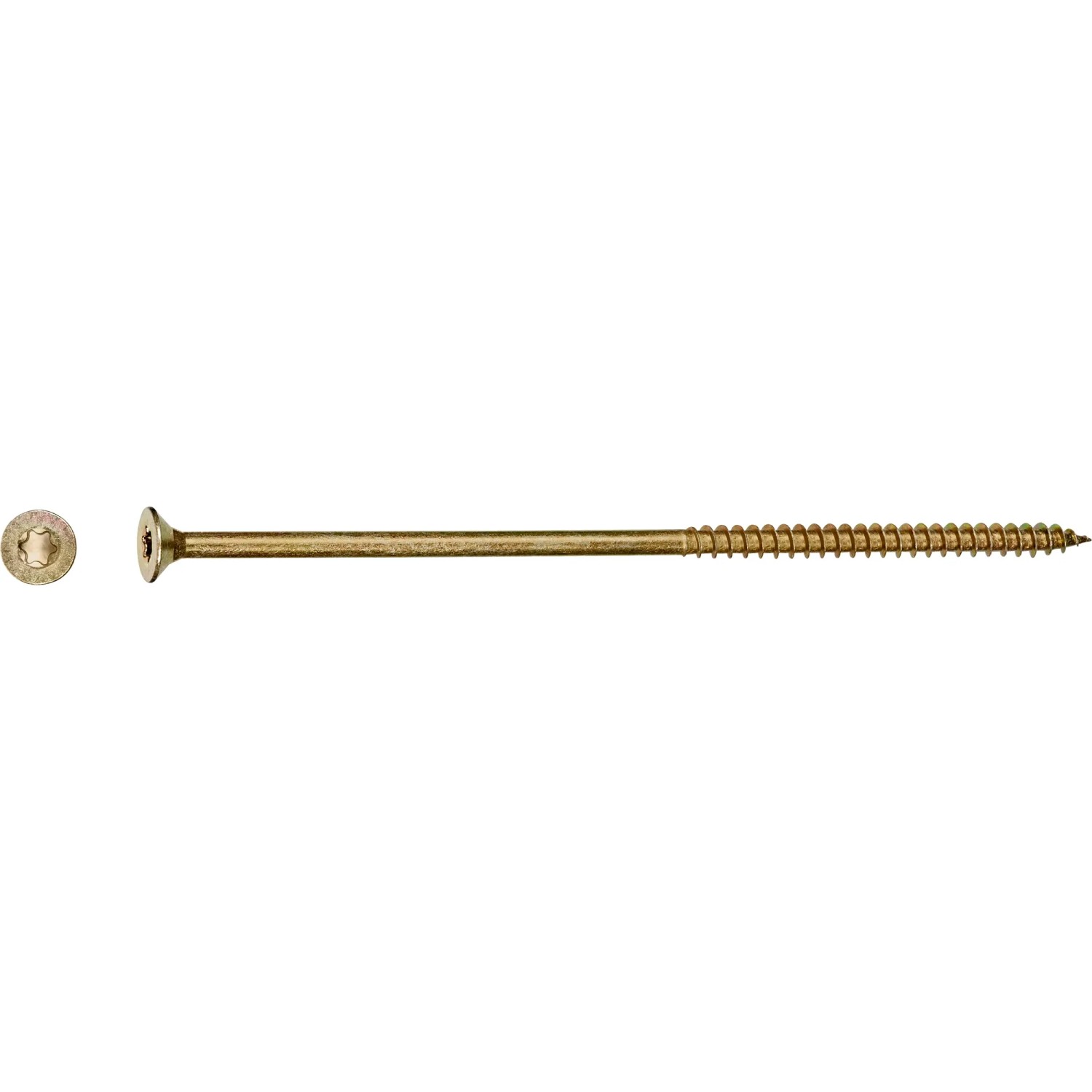 LUX-TOOLS Senkkopf Spanplattenschraube TX-Antrieb Ø 6 mm x 200 mm 50 Stück