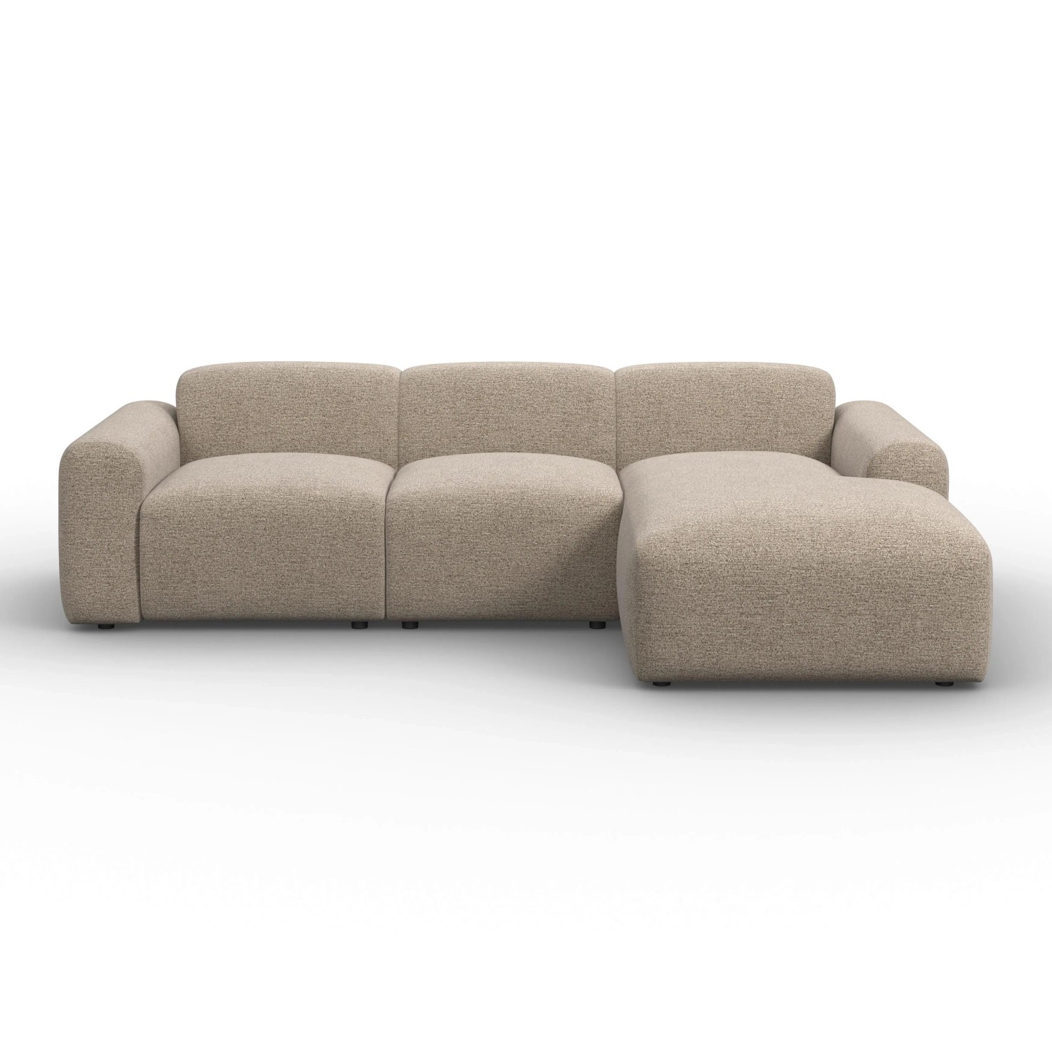 Bessagi Home Wohnlandschaft Marlo Chenille Braun