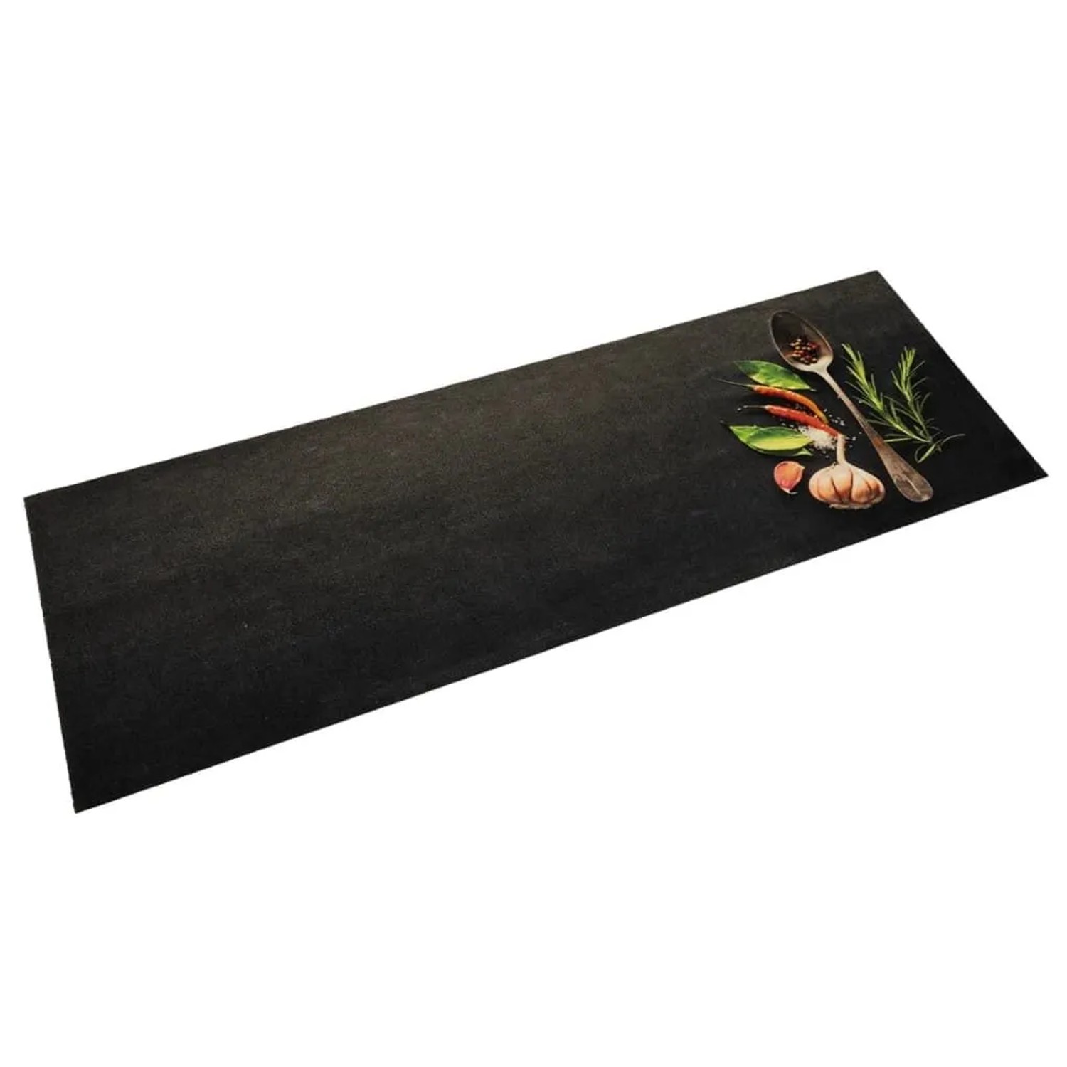 vidaXL Küchenteppich Waschbar Gewürze 60x180 cm Samt 4005612