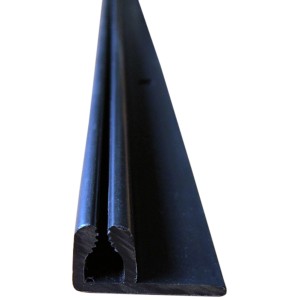 Schwarzes Trägerprofil E-1, 1000 mm, für Laminat & Parkett Zubehör.