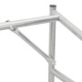 vidaXL Brennholzregal mit Regenschutz 200,5x80,5x110,5 cm 4104946_9