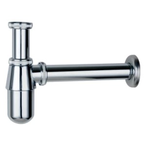 Sturotec Tassensiphon 1 1/4 Zoll in Chrom für Waschbecken.