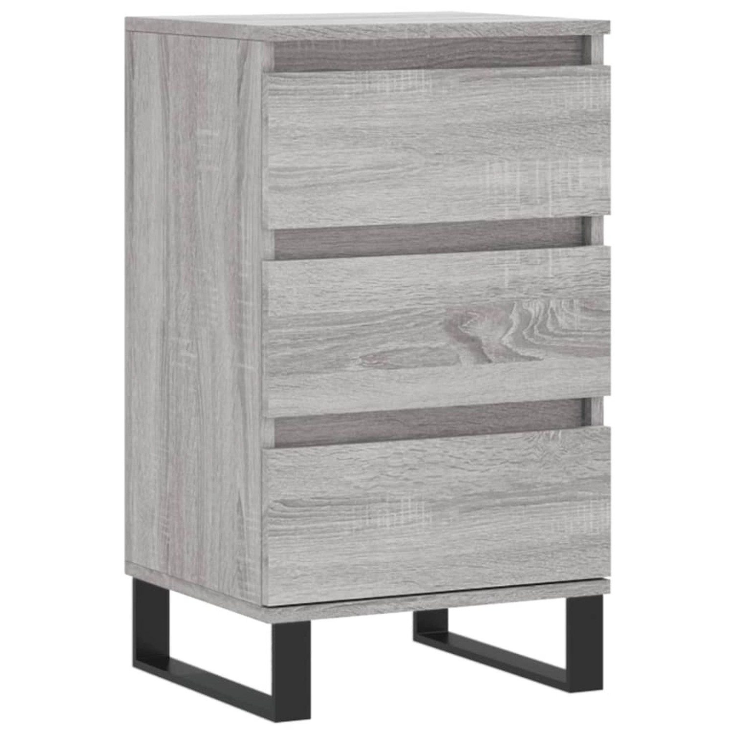 vidaXL Sideboard Grau Sonoma 40x35x70 cm Holzwerkstoff 831106 günstig online kaufen