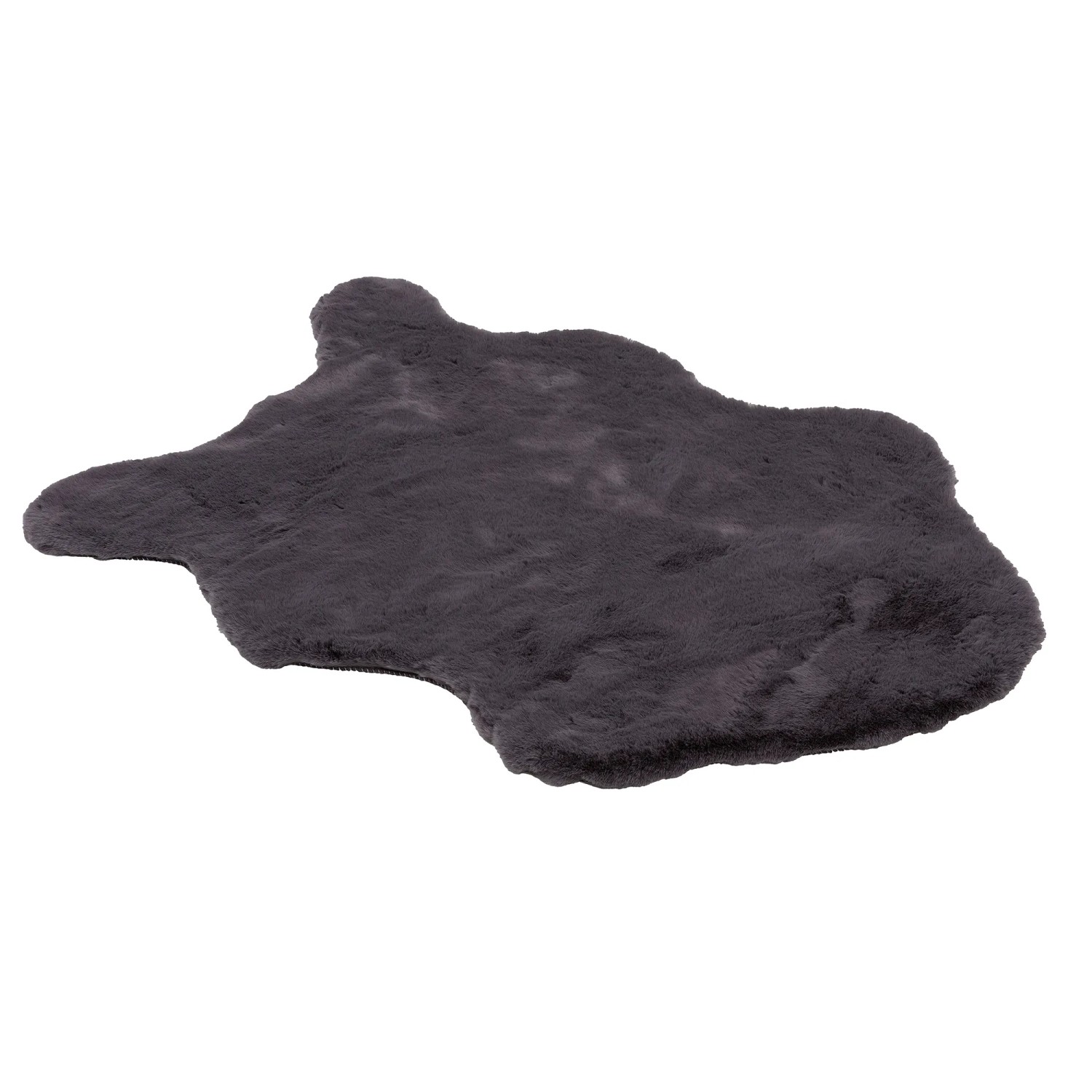 Schöner Wohnen Fell Tender 70 cm x 110 cm Anthrazit