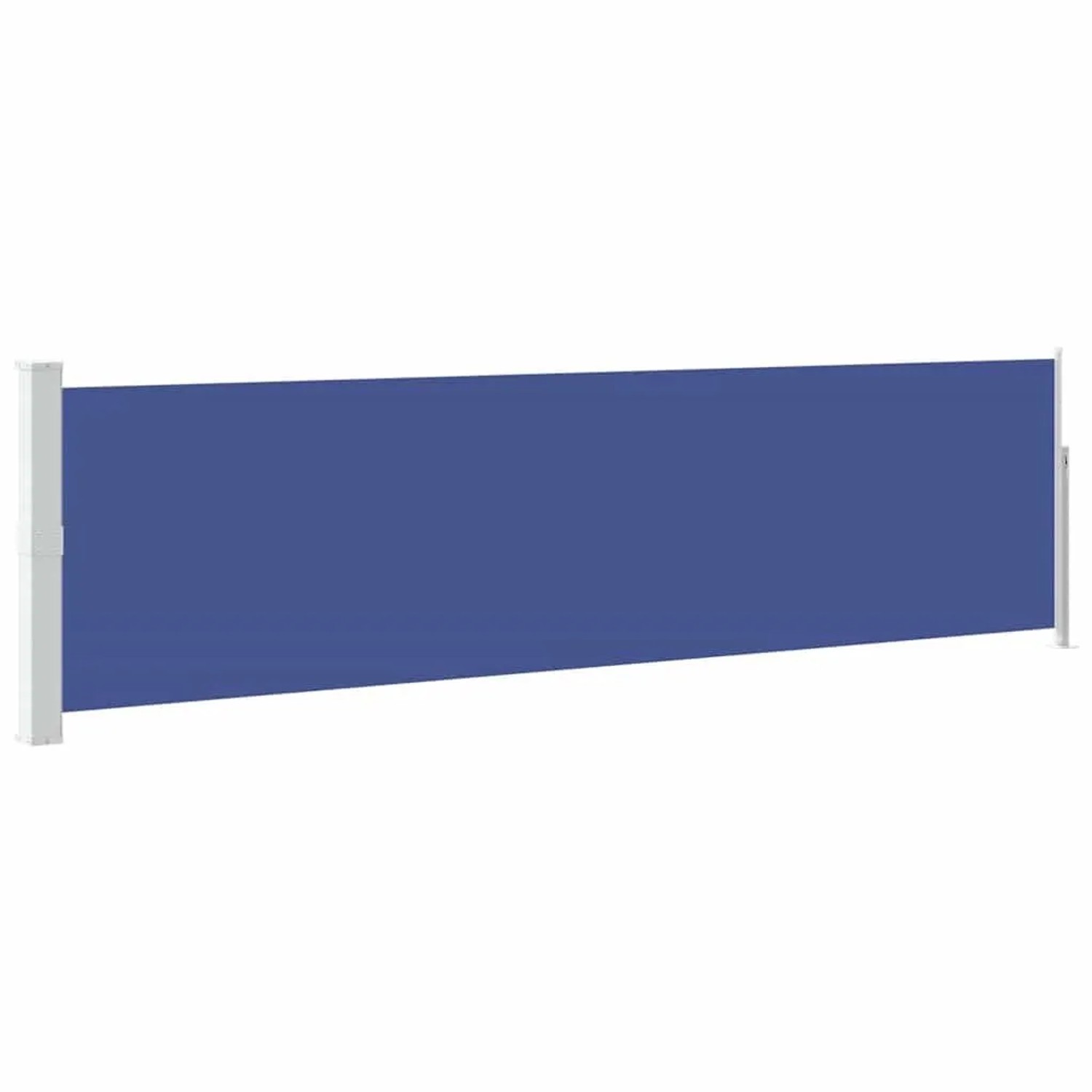 vidaXL Ausziehbare Seitenmarkise 140×500 cm Blau 48396
