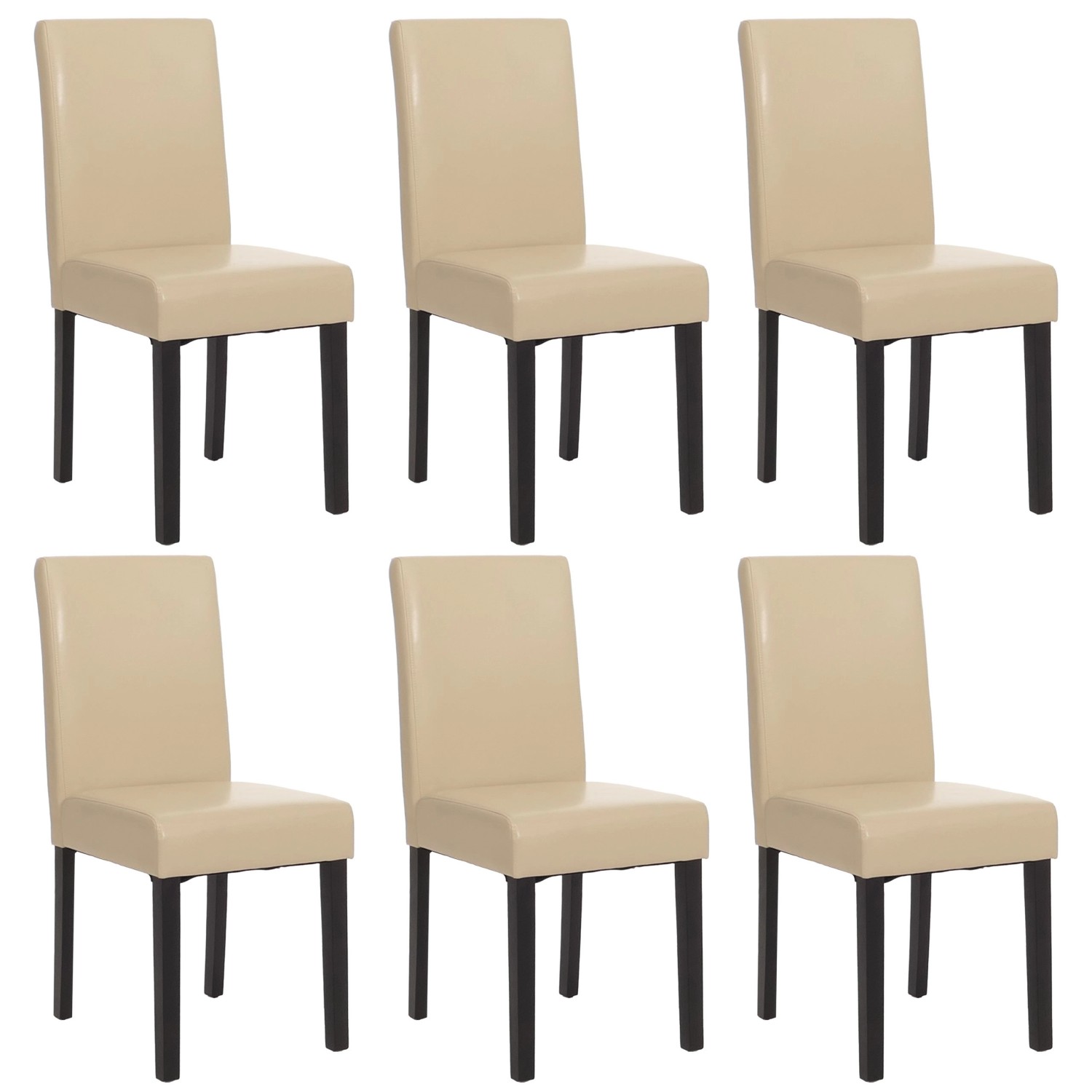 CHEFGASTRO Esszimmerstuhl 6er-Set Klassisch & Zeitlos 90x43x56cm Sitzhöhe 4 günstig online kaufen