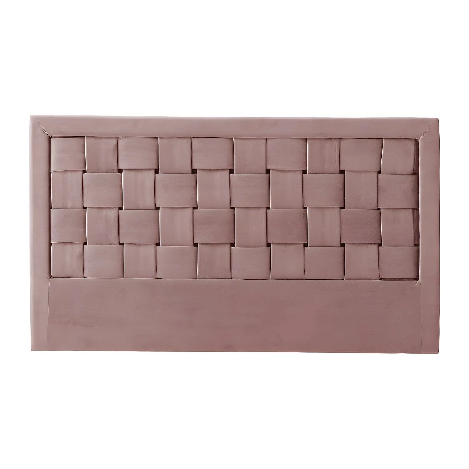 Vente-unique Bettkopfteil Jenna Rosa 160 cm