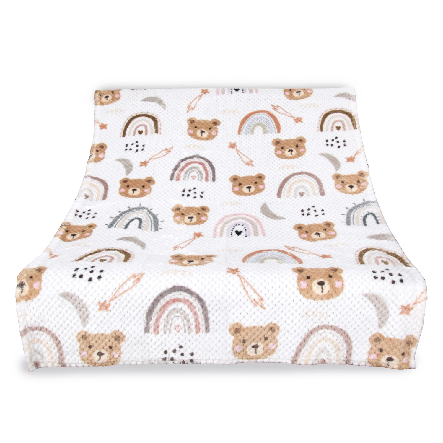 Bestlivings Kuscheldecke Cashmere Dots Kids Bär günstig online kaufen