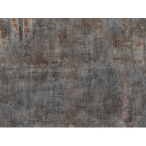 Rasch Digital Fototapete Factory IV, Stahlgrau Beton Optik, 3x4m.