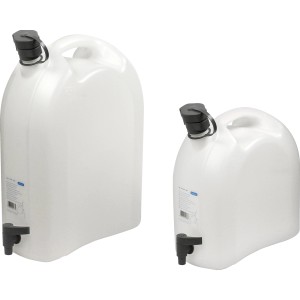 Enders® Wasserkanister, 20 l, mit Ablasshahn und Tragegriff für Camping & Outdoor.