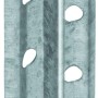 Schnellputzprofil, 6 mm x 2500 mm, aus Metall mit Löchern für planebene Putzflächen.
