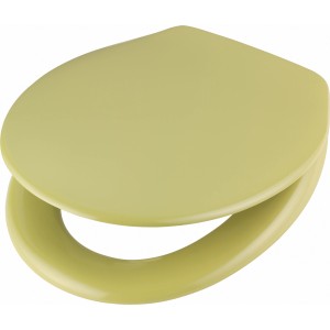 Grüner baliv WC-Sitz Belida aus Duroplast mit zeitlosem Design.