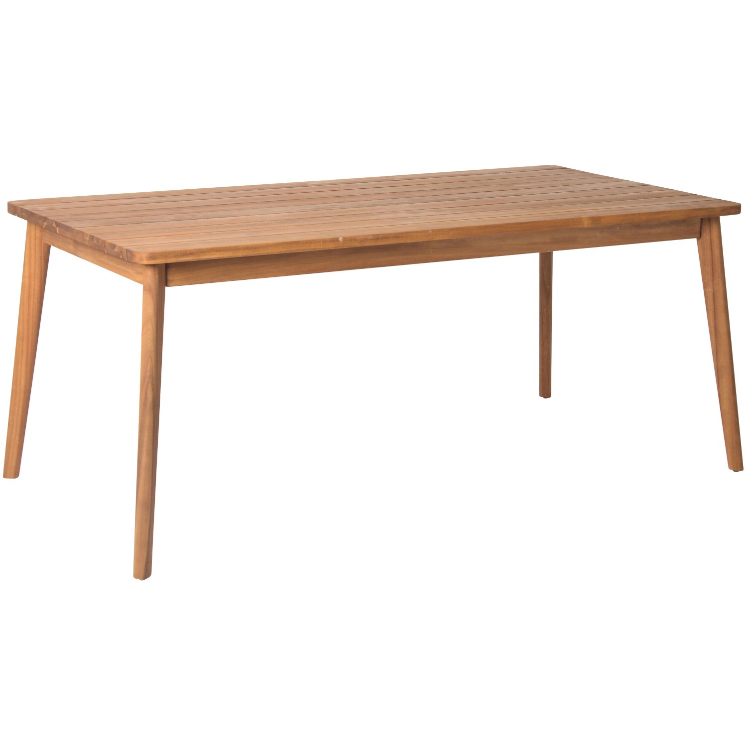 Acamp Atacama Gartentisch, 180x90 cm, Teakholz für Gartenmöbel-Sets.