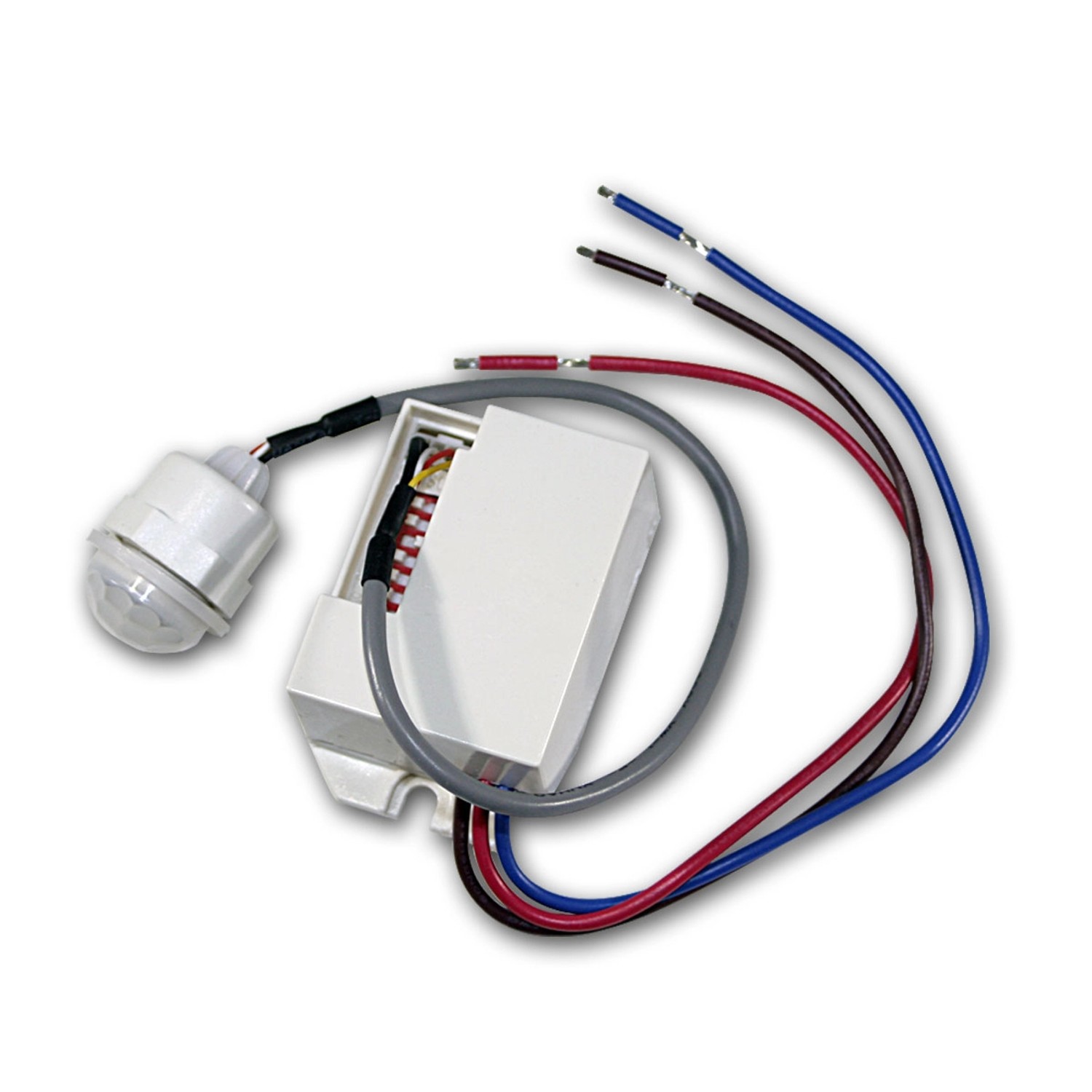 world-trading-net Mini PIR-Bewegungsmelder Zum Einbau 230V AC