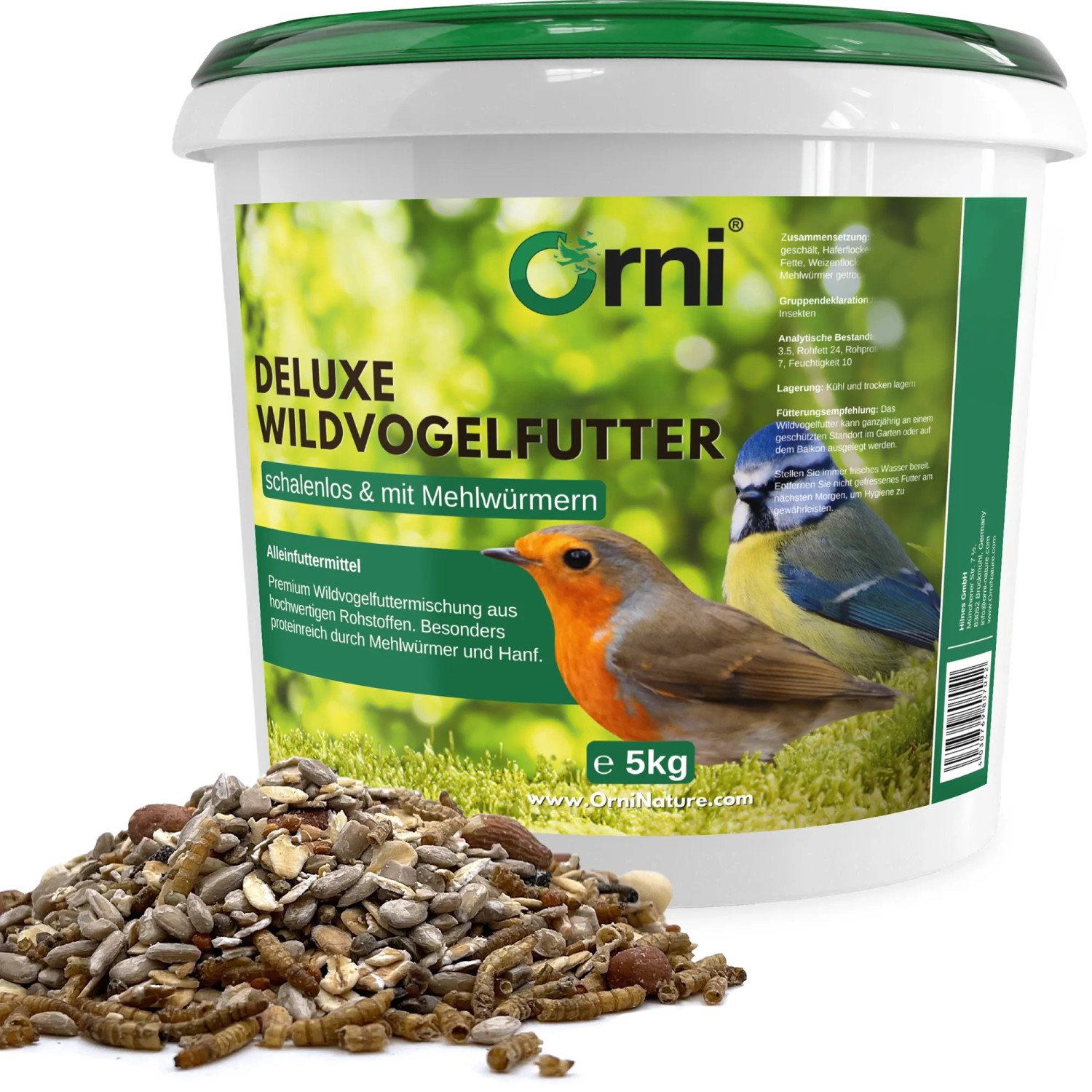 Orni Premium Streufutter für Vögel