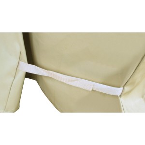 El Fuego Abdeckhaube für Grill Ontario AY 372, Detailansicht der Befestigung.