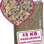 15kg MeinWildvogel Ganzjahresfutter für Wildvögel und Gartenvögel, ohne Gentechnik.
