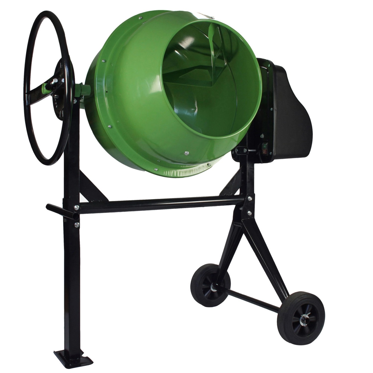 TRUTZHOLM Betonmischer 140L Fassungsvermögen 550 W 30 U Min Zahnräder aus Guss