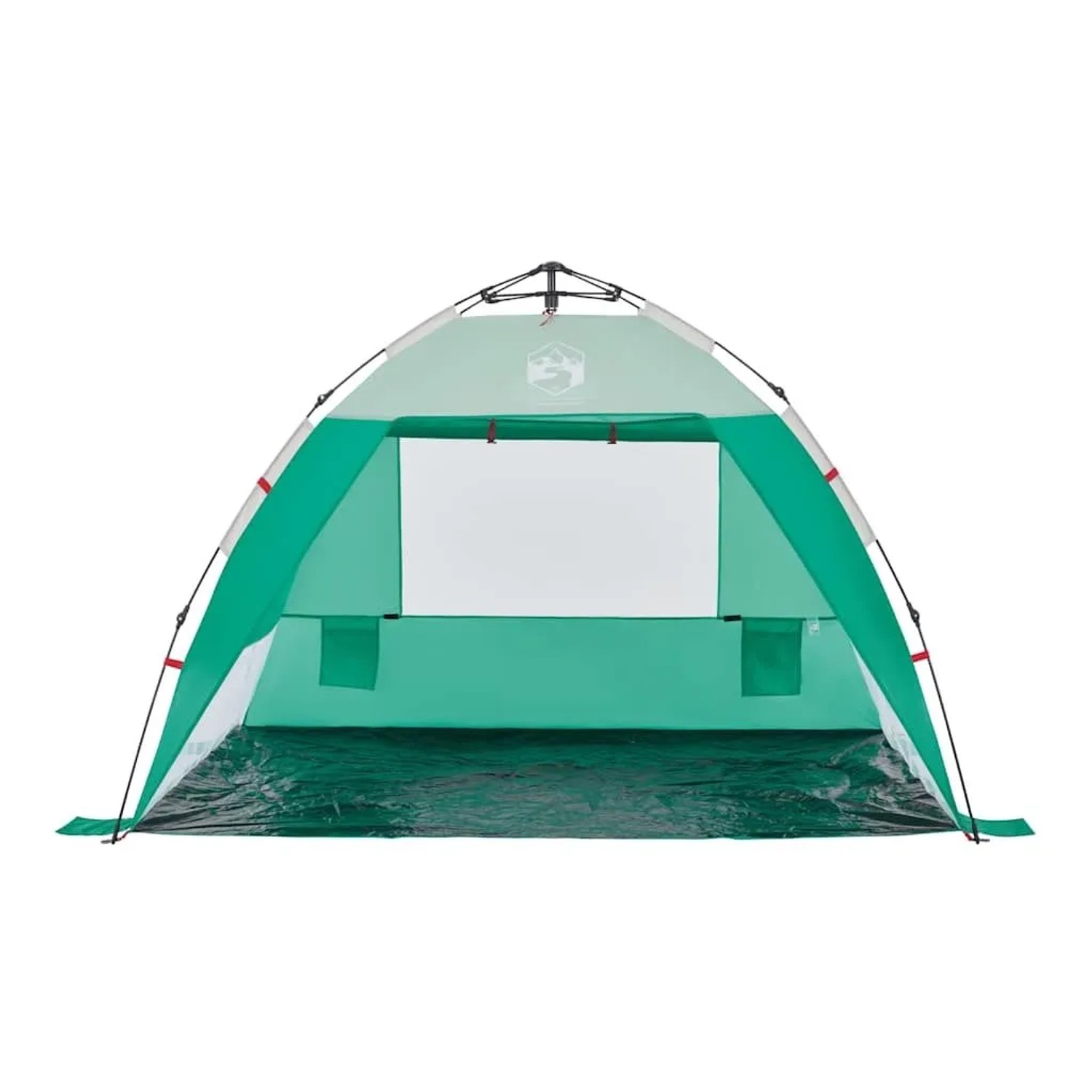 vidaXL Strandzelt 2 Personen Seegrün Quick Release Wasserdicht 4005300_6