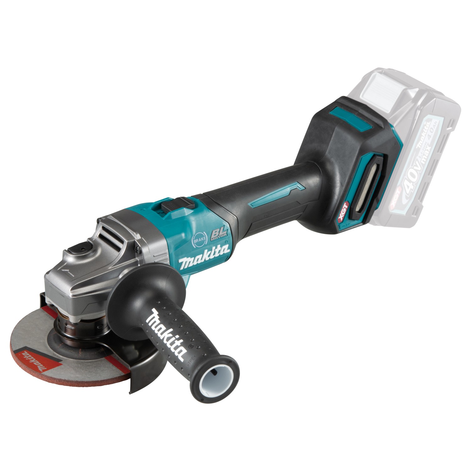 Makita Akku-Winkelschleifer GA005GZ mit 40 V