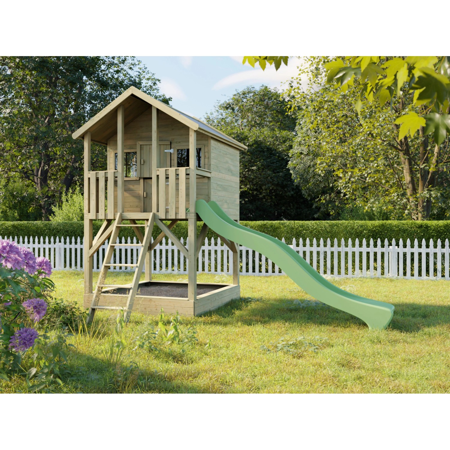 Prestige Garden Stelzenhaus Big House mit Sandkasten KDI