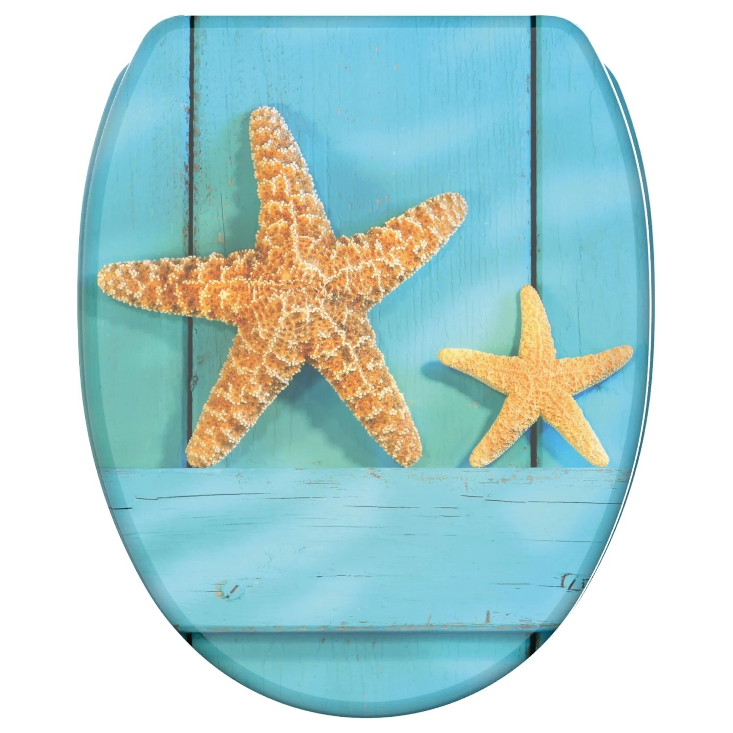 SANILO WC Sitz mit Absenkautomatik Top Fix Starfish