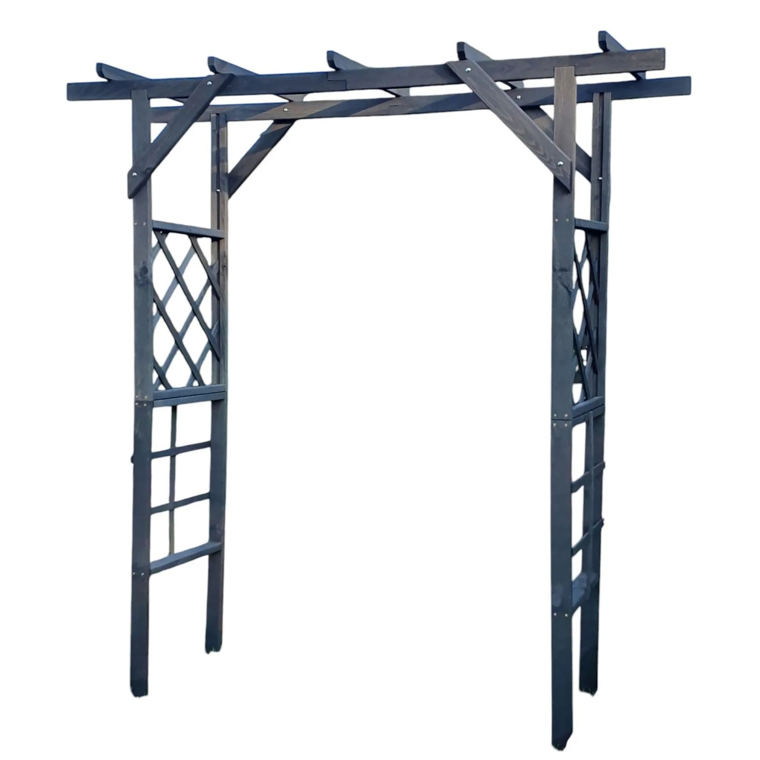 Promadino Pergola Ben 210 cm x 200 cm x 60 cm Anthrazit FSC®