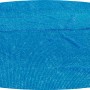 Blaue Bestway Solar Poolabdeckung aus PE, Ø 417 cm, für runde Pools zur Erwärmung des Wassers.