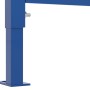 Detailaufnahme: Blaues Siamp Ingenio Waschtisch-Set, Trockenbauelement für Waschbecken.