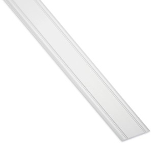 SOTECH Übergangsprofil Cross 1000 x 30 x 2 mm Selbstklebend Aus Aluminium Silber Eloxiert