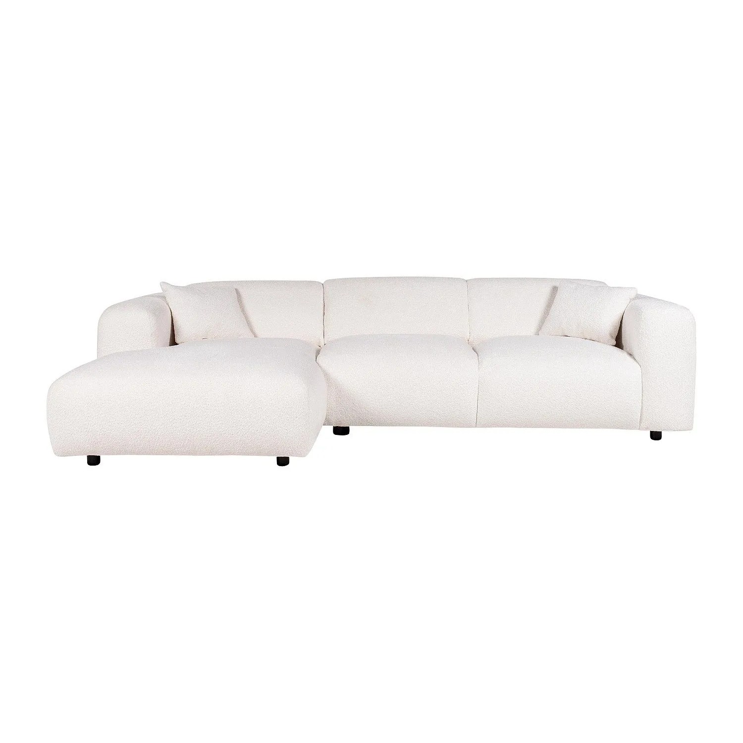 Vente-unique Sofa Ohne Schlafmöglichkeit Pogni Weiß 280 cm