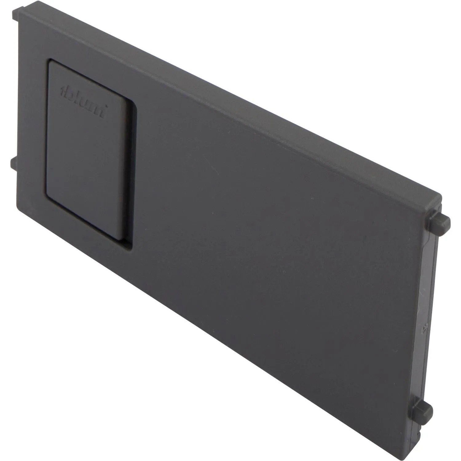 Blum Querteiler Ambia-Line für schmalen Schubkastenrahmen B 100 mm Kunststoff Oriongrau