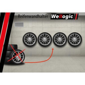 Wellogic Reifenwandhalter