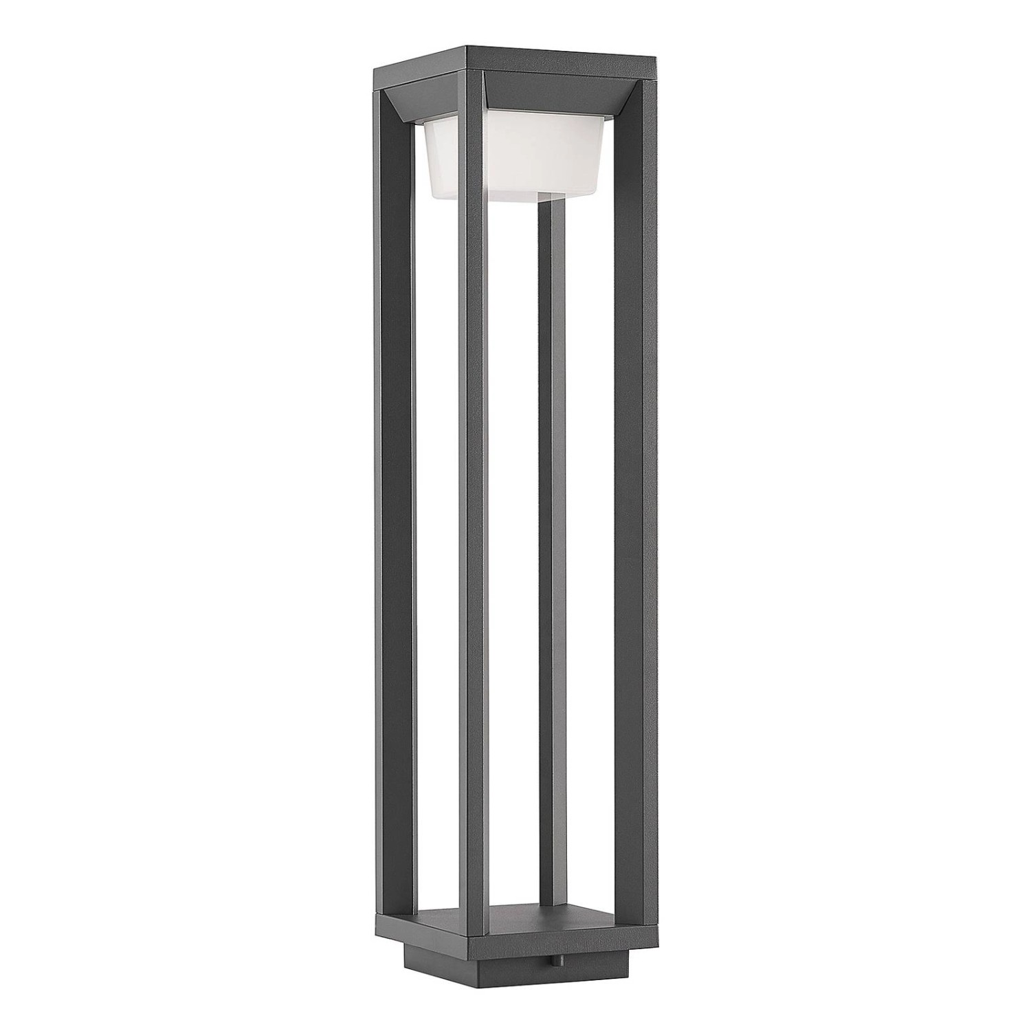 PRIOS LED Außenleuchte Gamion 2621011 Spritzwassergeschützt Modern in Alu aus Aluminium 1-flammig