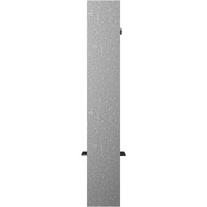 Schake Bodenhülse, feuerverzinkt, 500 mm, für Absperrpfosten 70x70 mm. Baugeräte Zubehör.