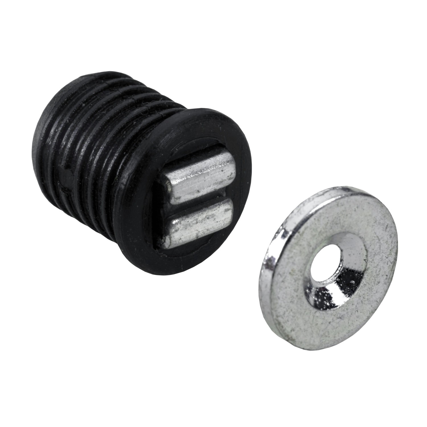 Hettich Magnetschnäpper 1 kg Haltekraft 12 mm × Ø 10 mm Kunststoff Schwarz