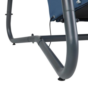 Bessagi Garden Hollywoodschaukel Ilva Blu Blau Outdoorstoff/Metall