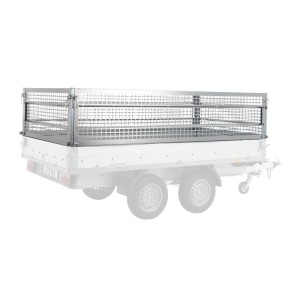 Stema Gitteraufsatz für BASIC SH-30-15 Autoanhänger, 66 cm hoch, 4-teilig.