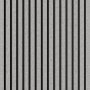 Akustikpaneel Muster Betongrau: Laminatpaneel mit schwarzen Filzstreifen zur Schallabsorption.
