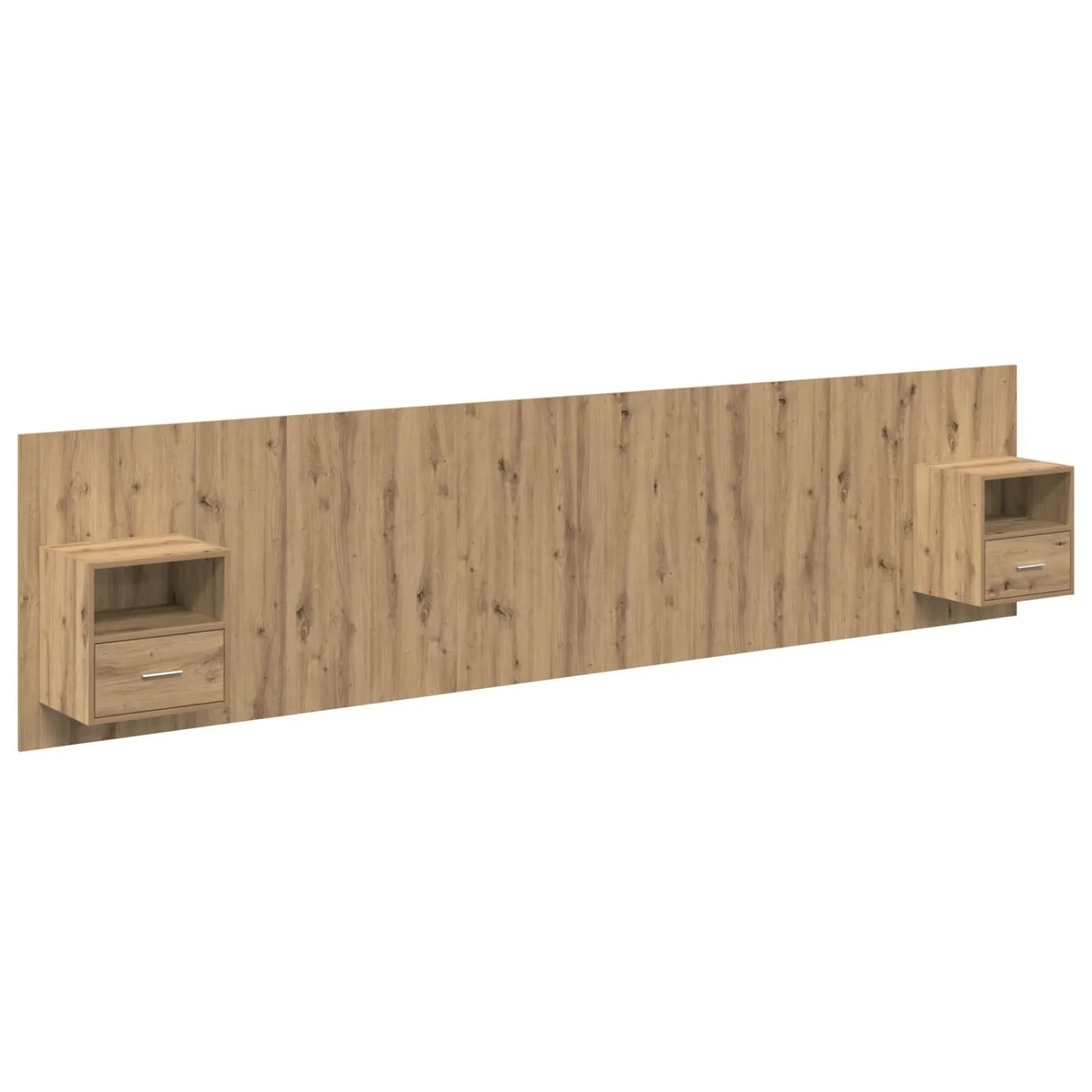vidaXL Kopfteil mit Schrank 3 Stk Artisan-Eiche Holzwerkstoff 3416054
