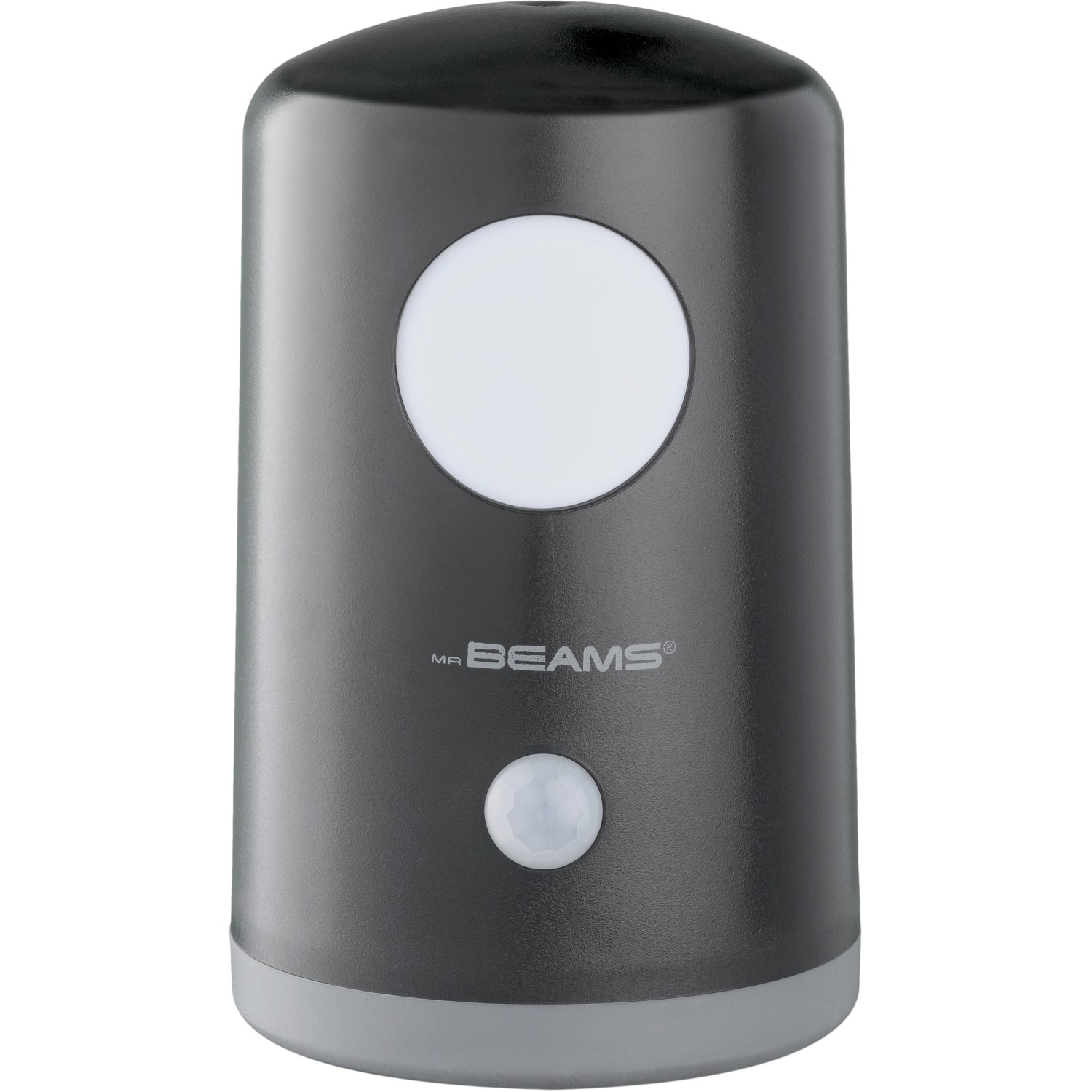 Mr. Beams LED-Nachtlicht MB750, schwarz, mit Bewegungsmelder. Praktische, batteriebetriebene Leuchte.
