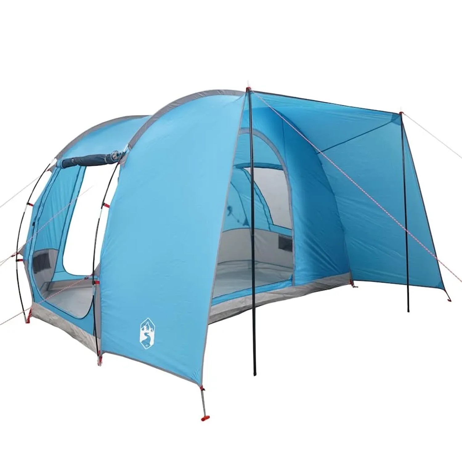 vidaXL Campingzelt 2 Personen Blau Wasserfest 4009507