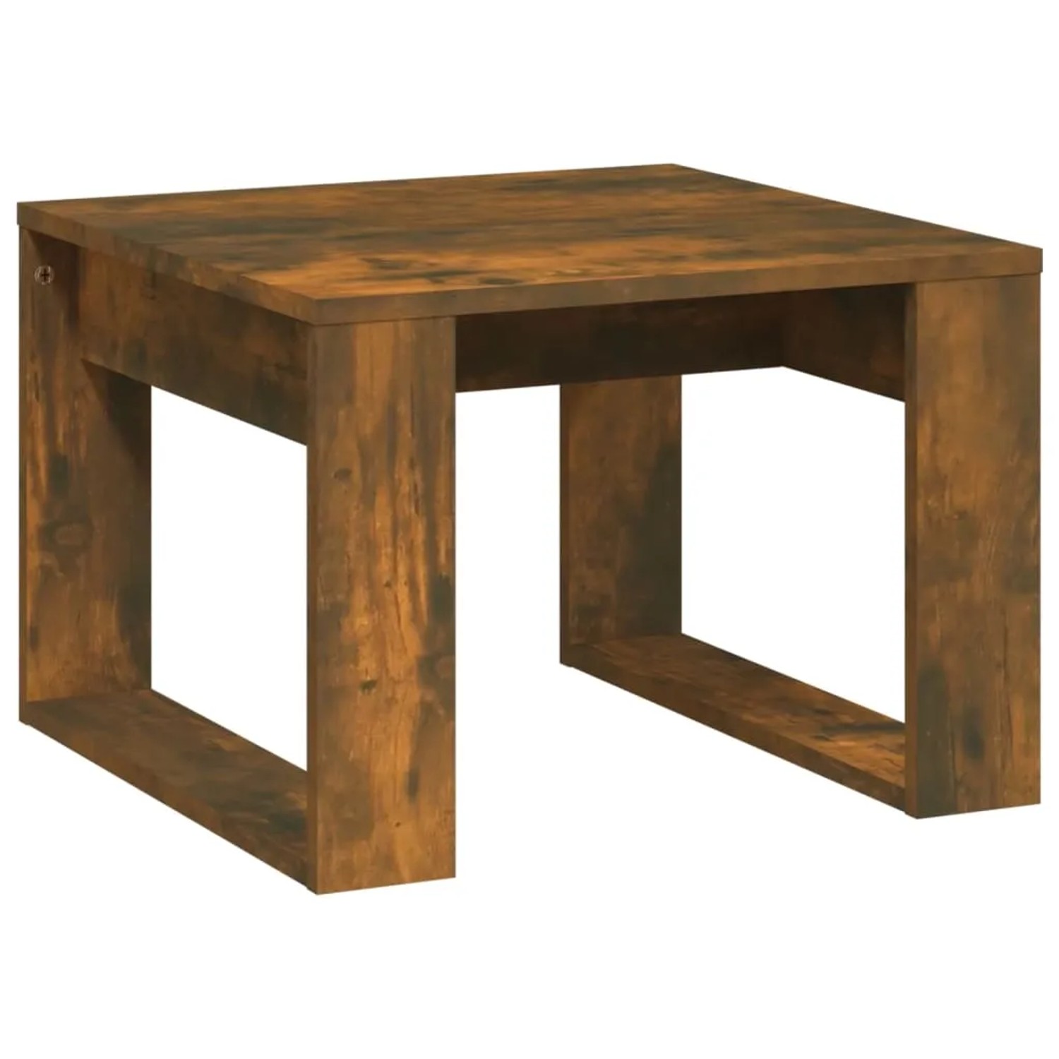 vidaXL Beistelltisch Räuchereiche 50x50x35 cm Holzwerkstoff 825825