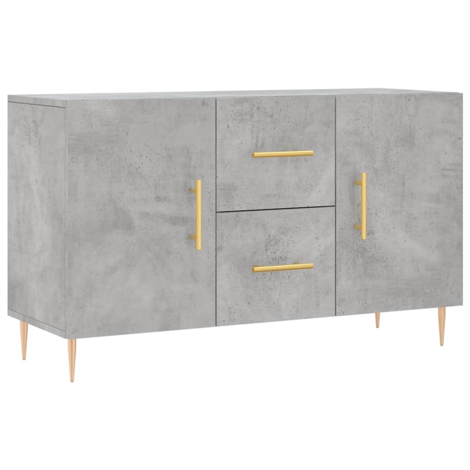 vidaXL Sideboard Betongrau 100x36x60 cm Holzwerkstoff 828160 günstig online kaufen