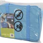 Blaue Connabride Kühltasche mit 24 l Volumen, ideal für den Transport und die Kühlung von Lebensmitteln.