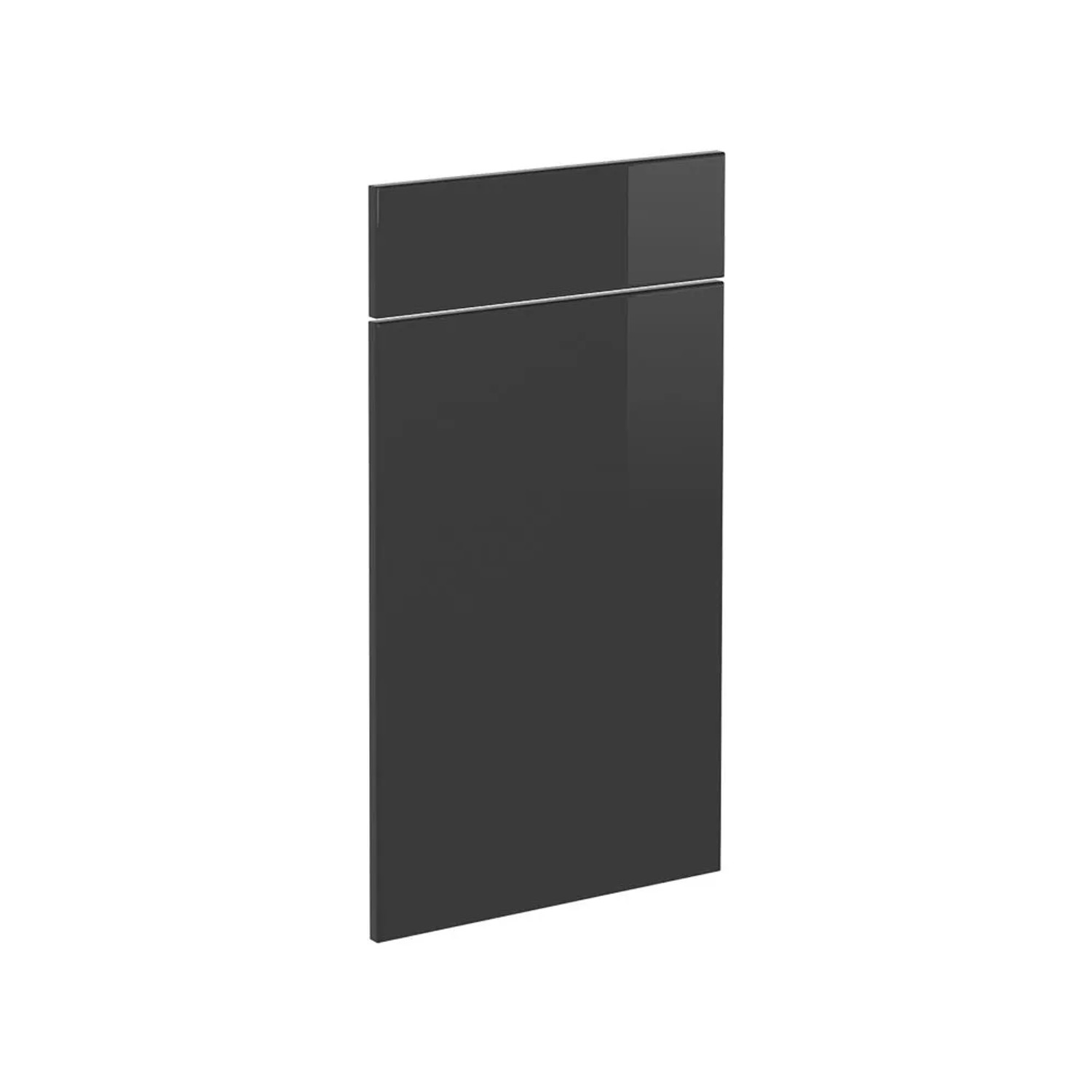 Vicco Küchenfront R-Line Anthrazit Hochglanz 40 x 71 Möbelfront für den SchuBunterschrank Art Nr 29204