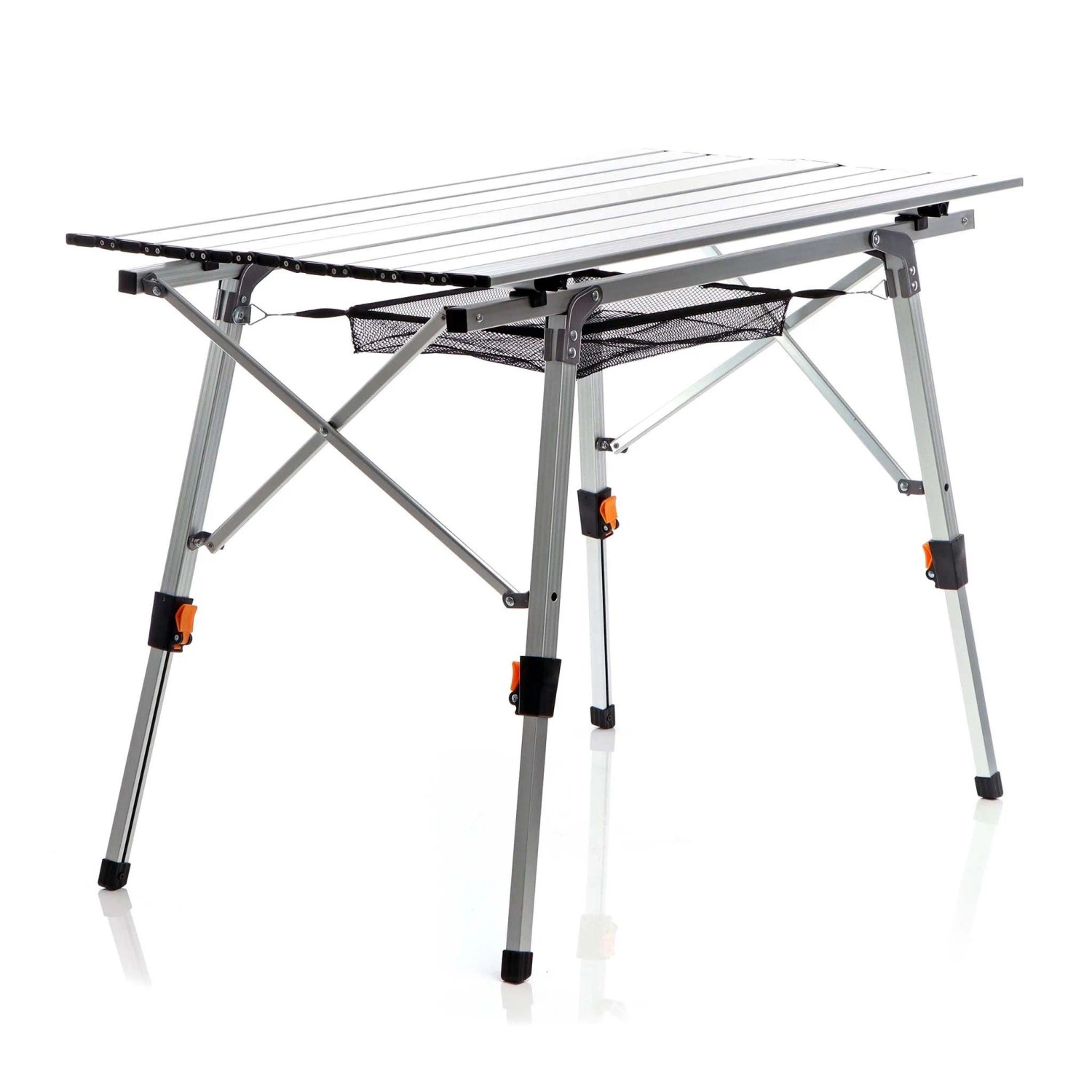 Wiltec Faltbarer Campingtisch 90X53 Cm Aluminium Klapptisch Falttisch Camping
